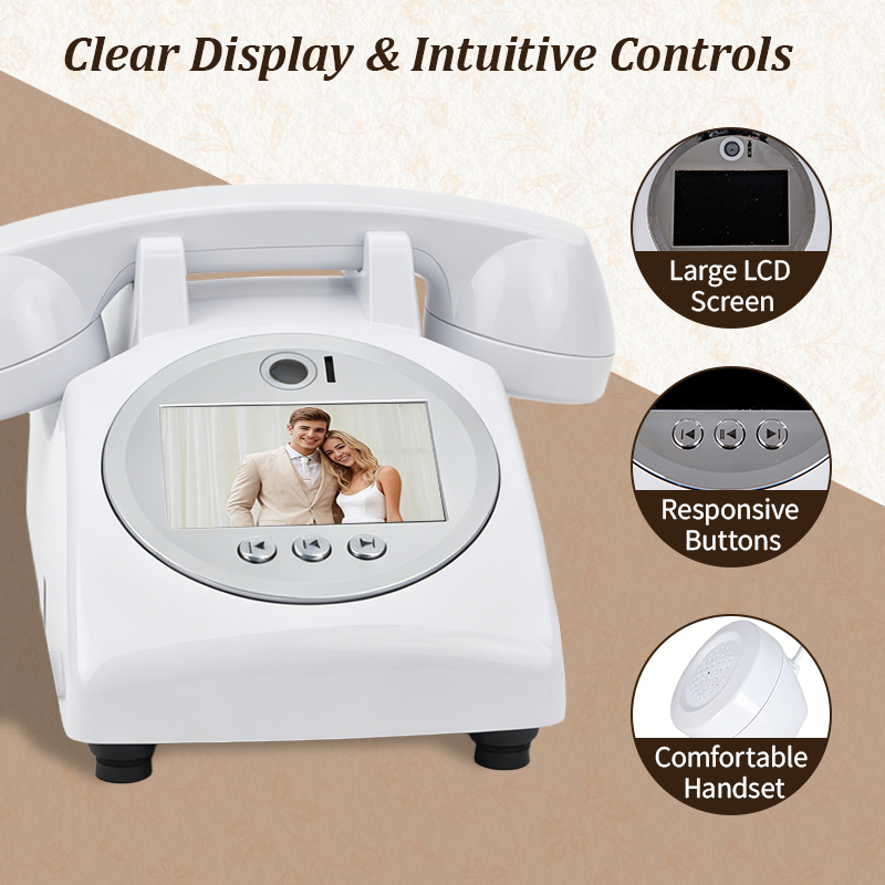 Audio Guestbook Wedding Phone  - Wedding Supply Factory บทวิจารณ์และราคา