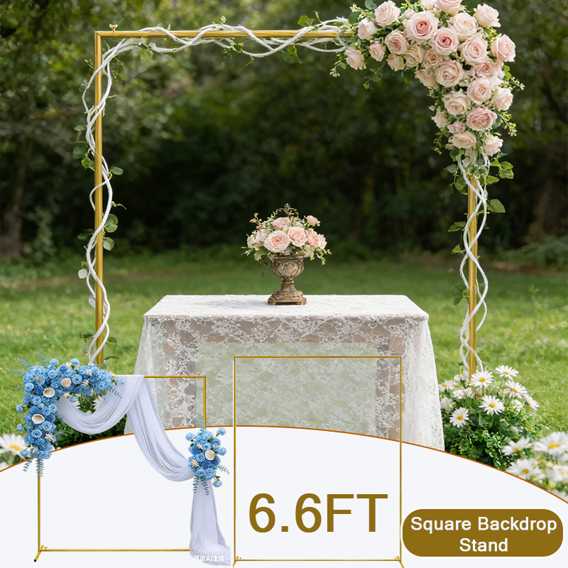 Wedding Arch 6.6FT X 6.6FT Squ - Wedding Balloon Arch บทวิจารณ์และราคา