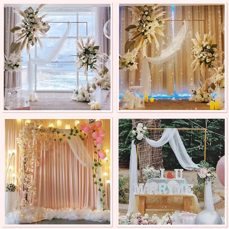 Wedding Arch 6.6FT X 6.6FT Squ - Wedding Balloon Arch บทวิจารณ์และราคา