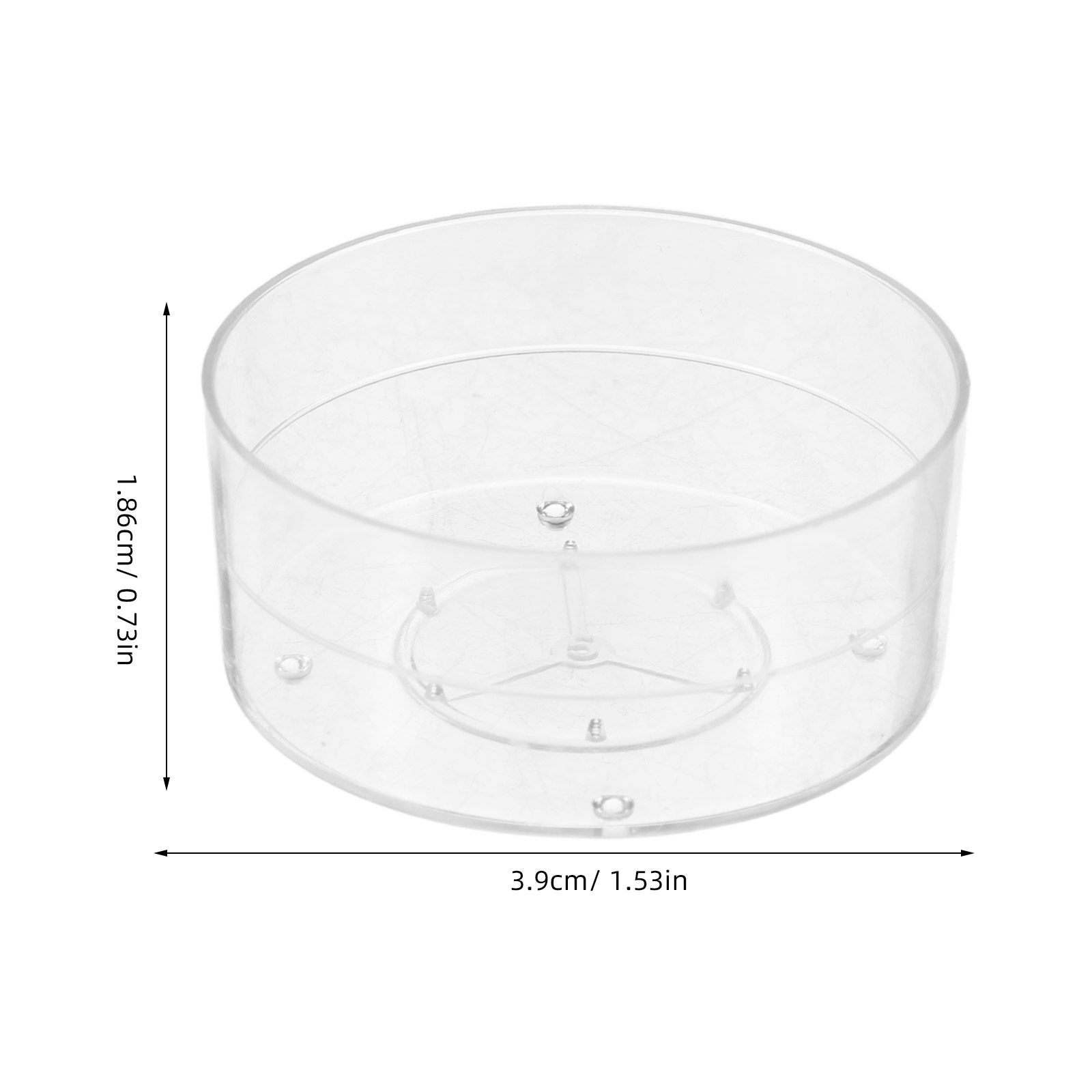 100Pcs Clear Plastic Round Cup - Wedding Supply Decor บทวิจารณ์และราคา