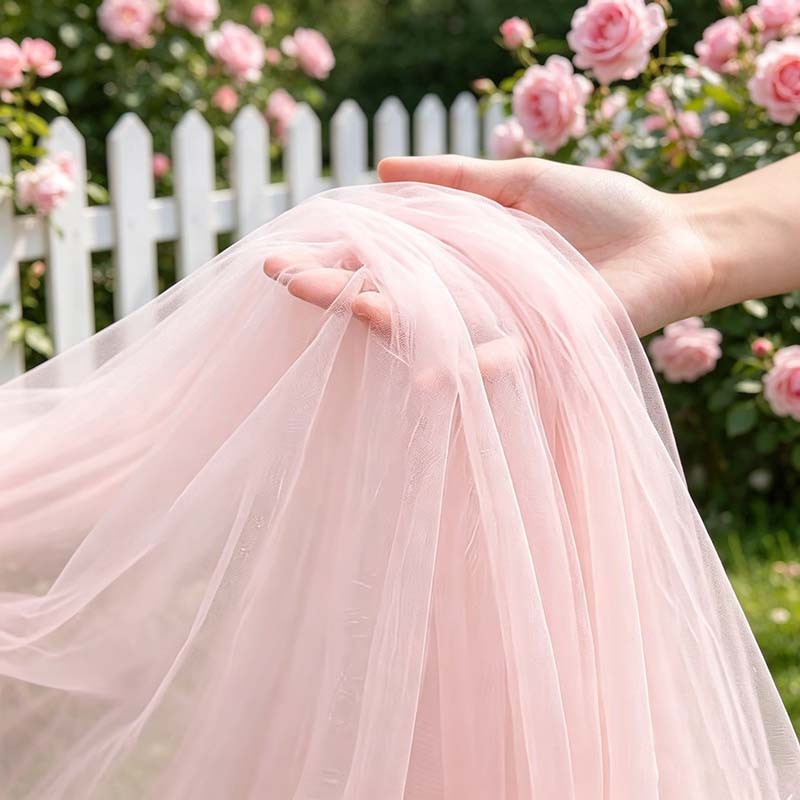 Soft Mist Light Pink Drape Tul - Wedding Balloon Arch บทวิจารณ์และราคา