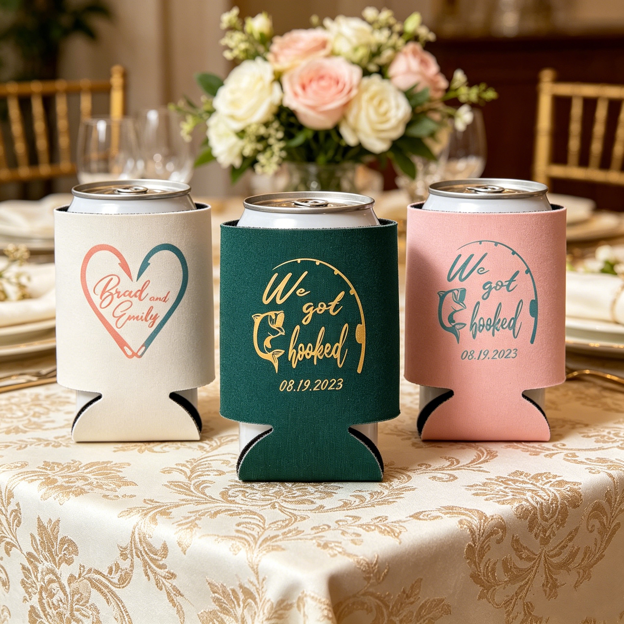 Insulated Can Cooler with Cust - Supply Wedding Venue บทวิจารณ์และราคา