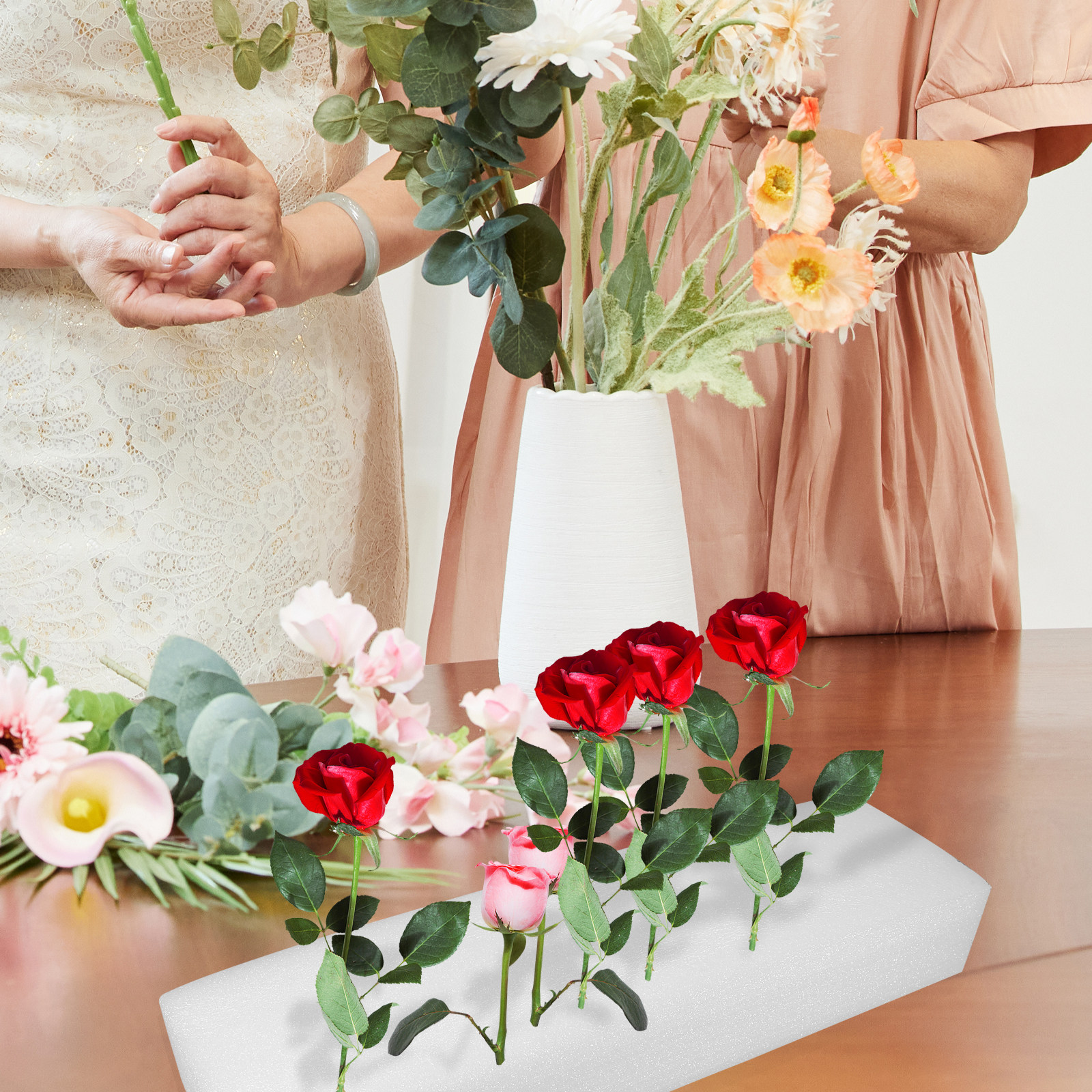 Foam Flower Insert Block Flori - Wedding Supply Decor บทวิจารณ์และราคา