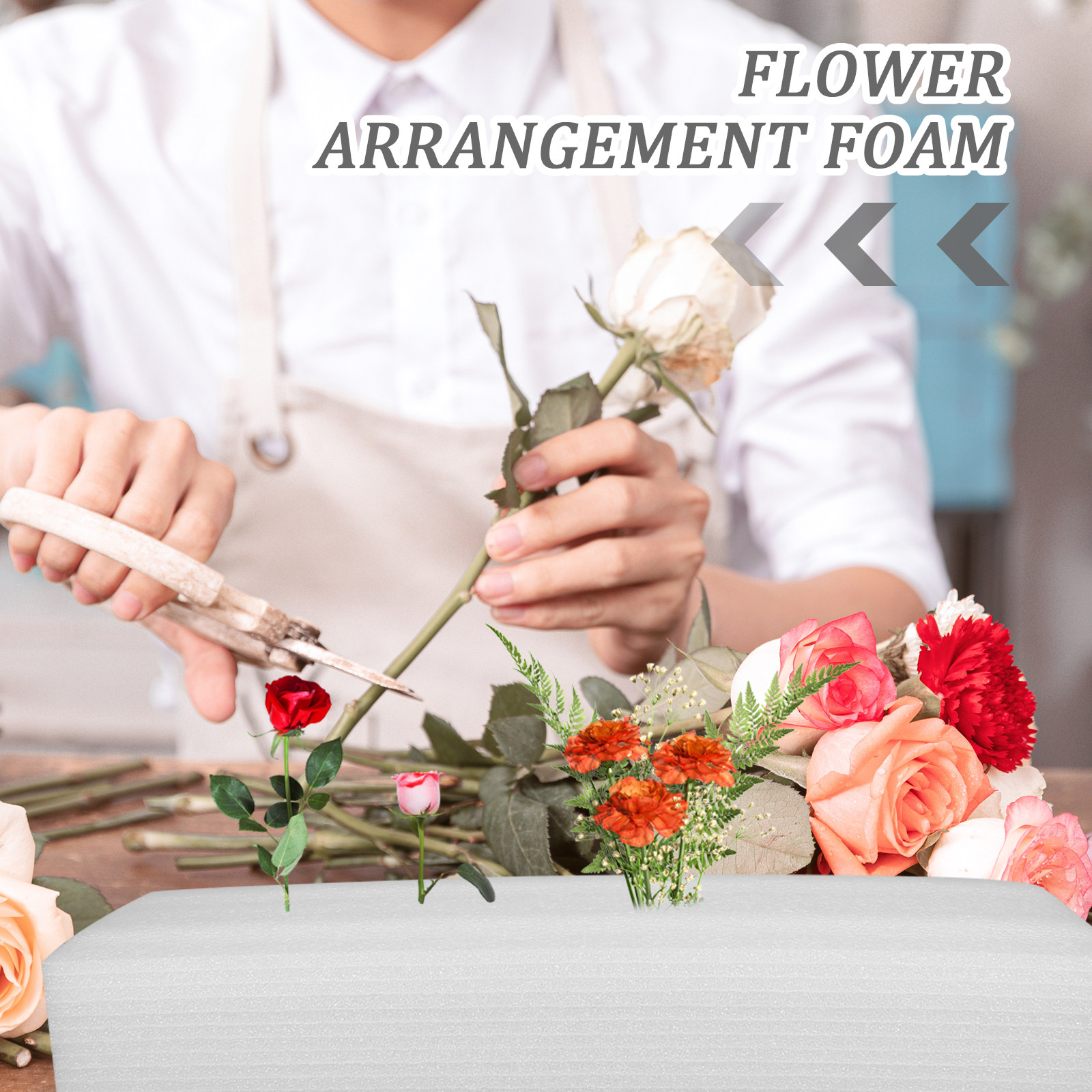Foam Flower Insert Block Flori - Wedding Supply Decor บทวิจารณ์และราคา