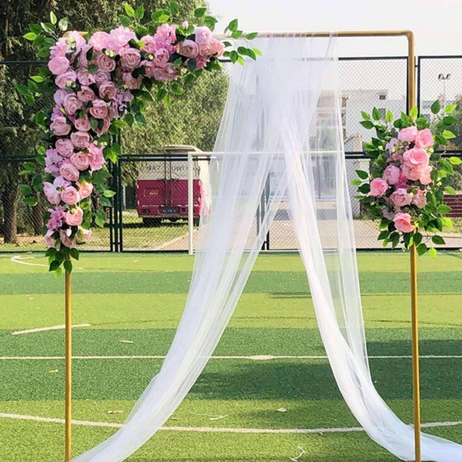 2.1x2m / 79x83inch Gold Weddin - Wedding Balloon Arch บทวิจารณ์และราคา
