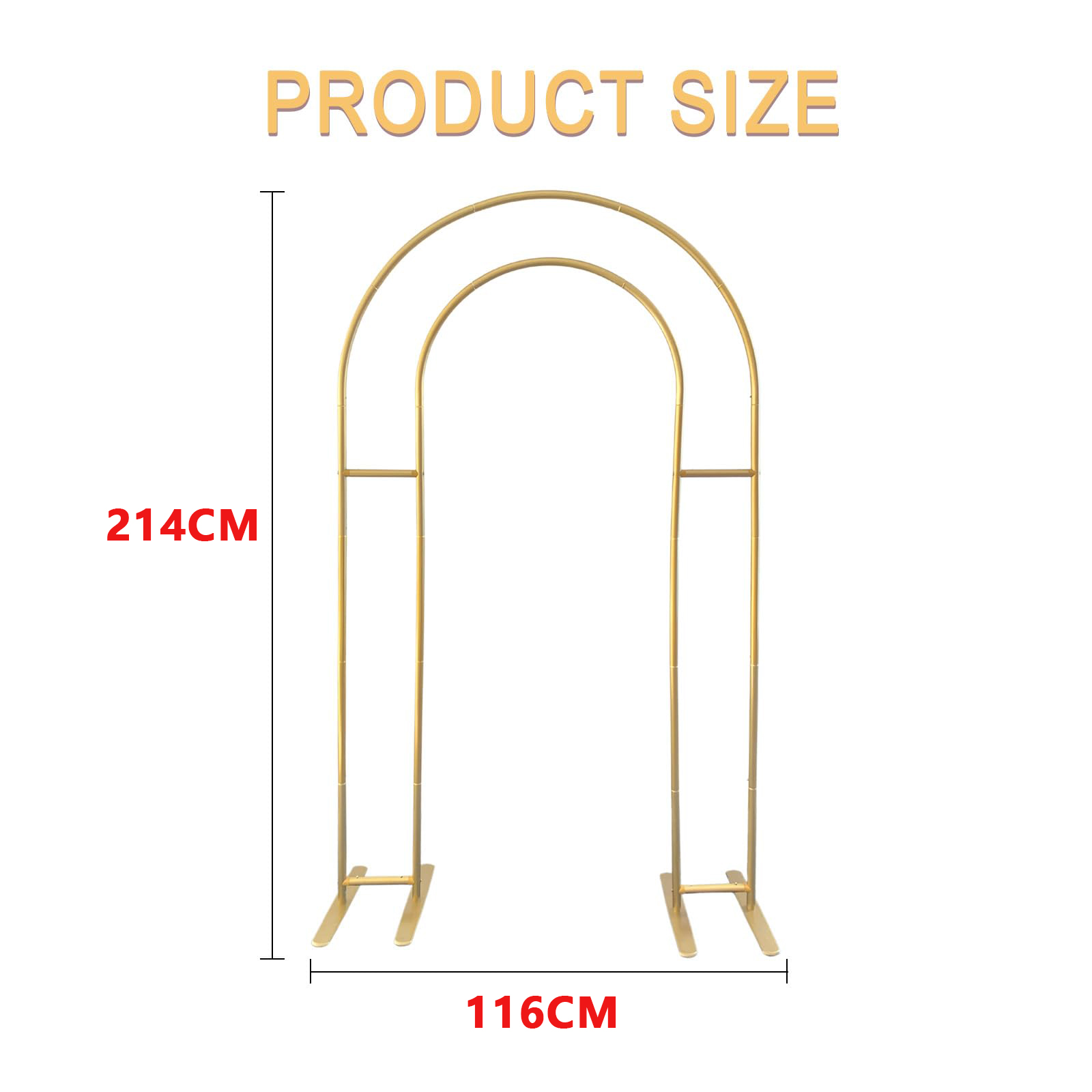 Open Arch Backdrop Stand, Doub - Wedding Balloon Arch บทวิจารณ์และราคา