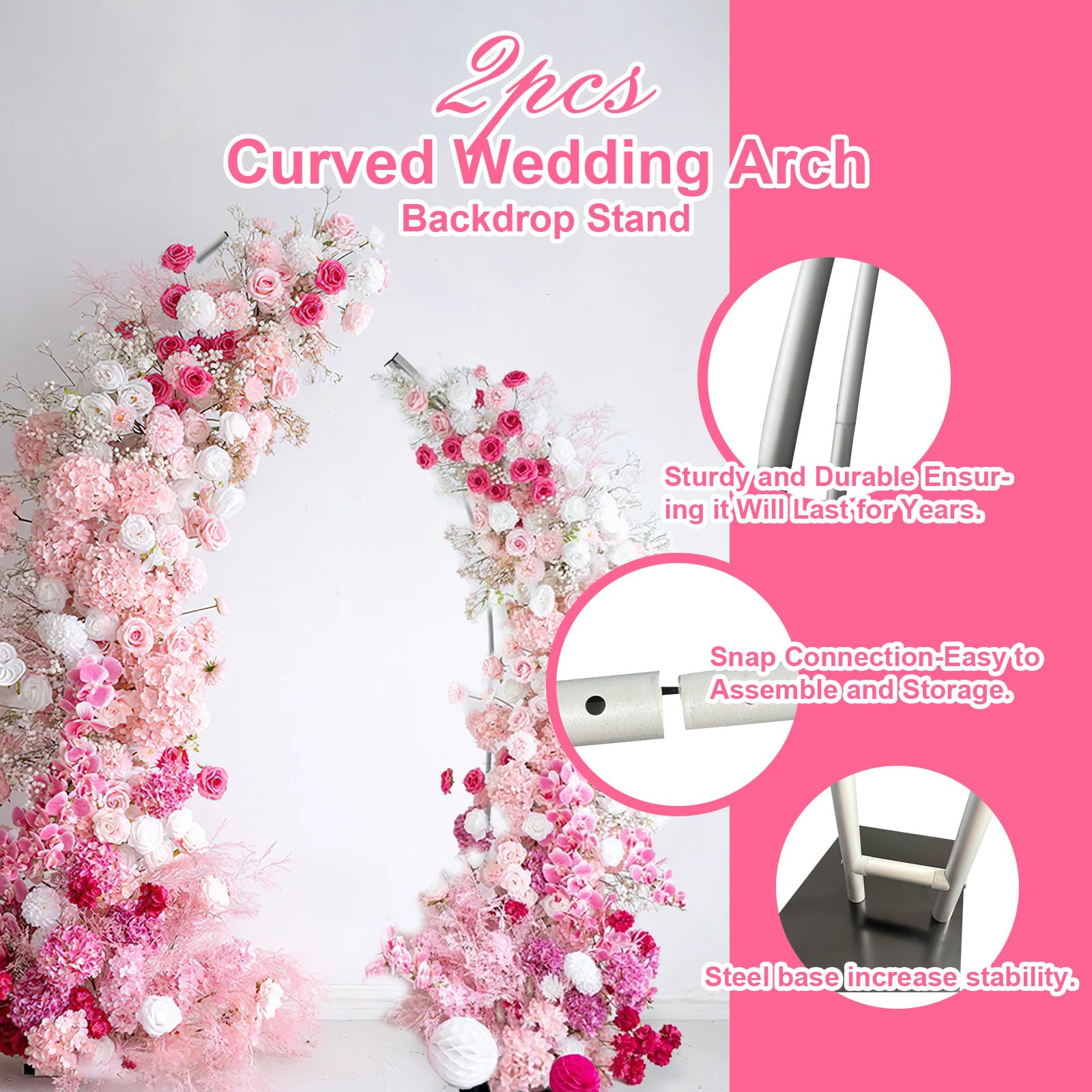 Half Arch Balloon Stand, Flowe - Wedding Balloon Arch บทวิจารณ์และราคา
