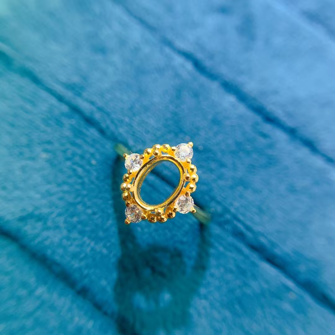 18K Gold Plated Engagement Rin - Supplier Wedding บทวิจารณ์และราคา