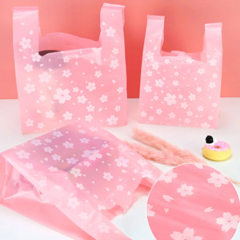 50pcs Pink Cherry Plastic Gift - Wedding Cake Supply บทวิจารณ์และราคา