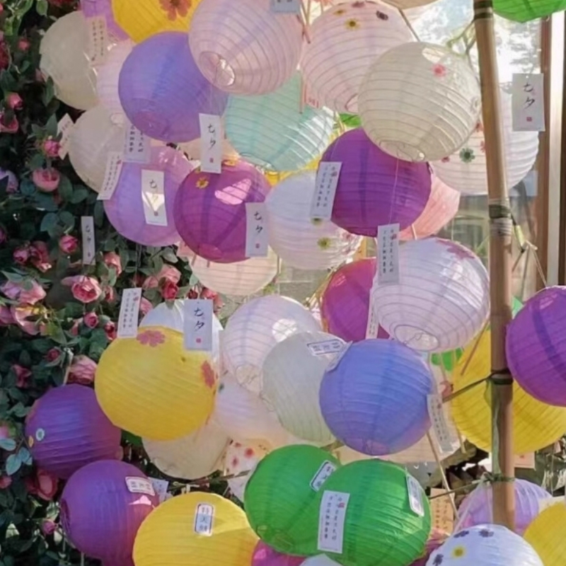 Multicolor Chinese Paper Lante - Supply Wedding Venue บทวิจารณ์และราคา