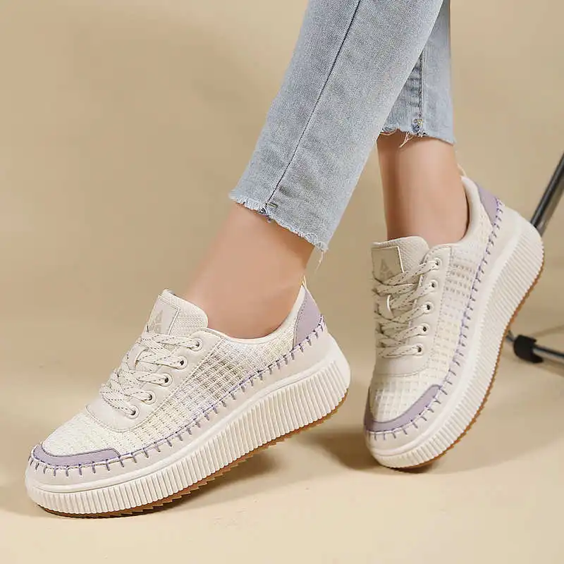 Brown Shoes Woman Flats Autumn - Wedding Supply Superstore บทวิจารณ์และราคา