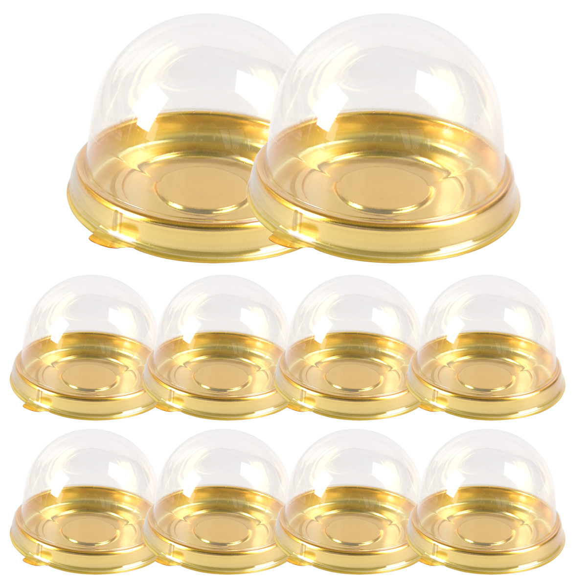 50pcs Mini Transparent Cake Bo - Wedding Cake Supply บทวิจารณ์และราคา