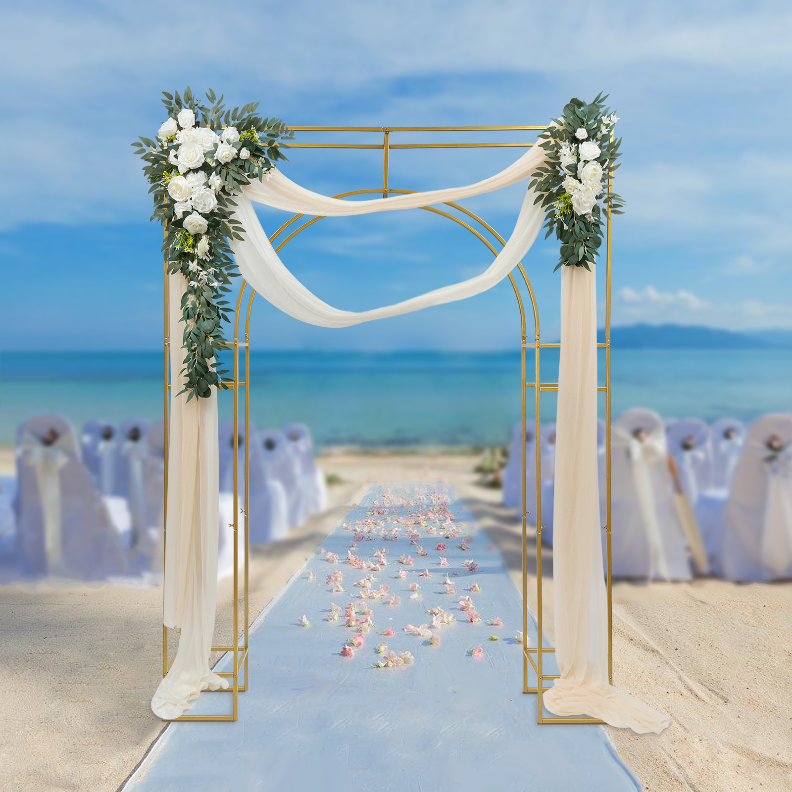 180*250cm Wedding Arch Backdro - Wedding Balloon Arch บทวิจารณ์และราคา