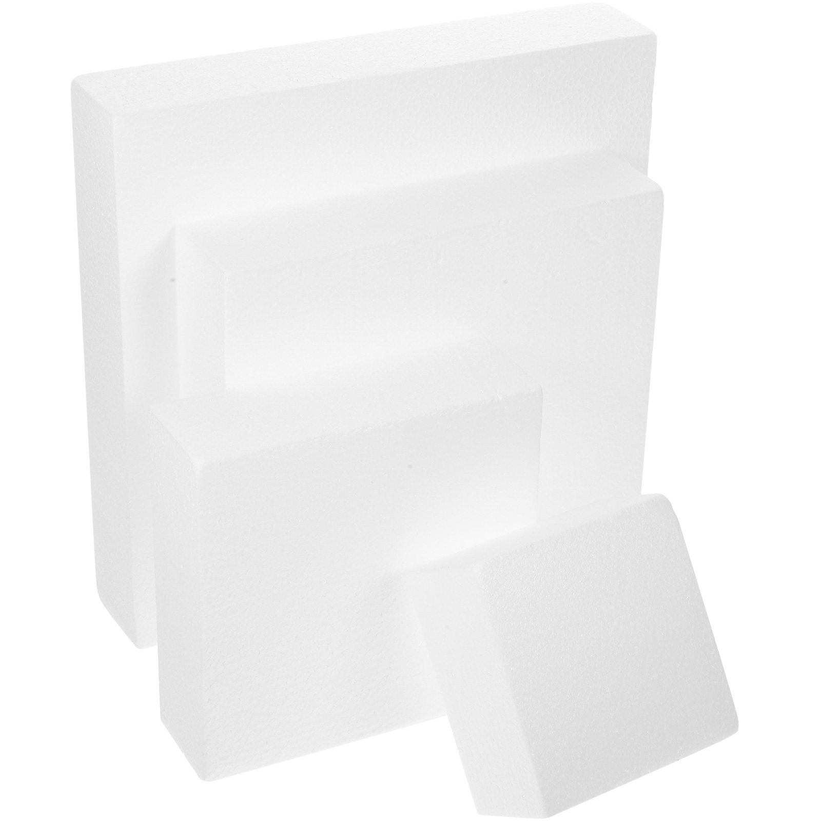 4Pcs Cake Dummy Foam Cubic Sha - Wedding Cake Supply บทวิจารณ์และราคา