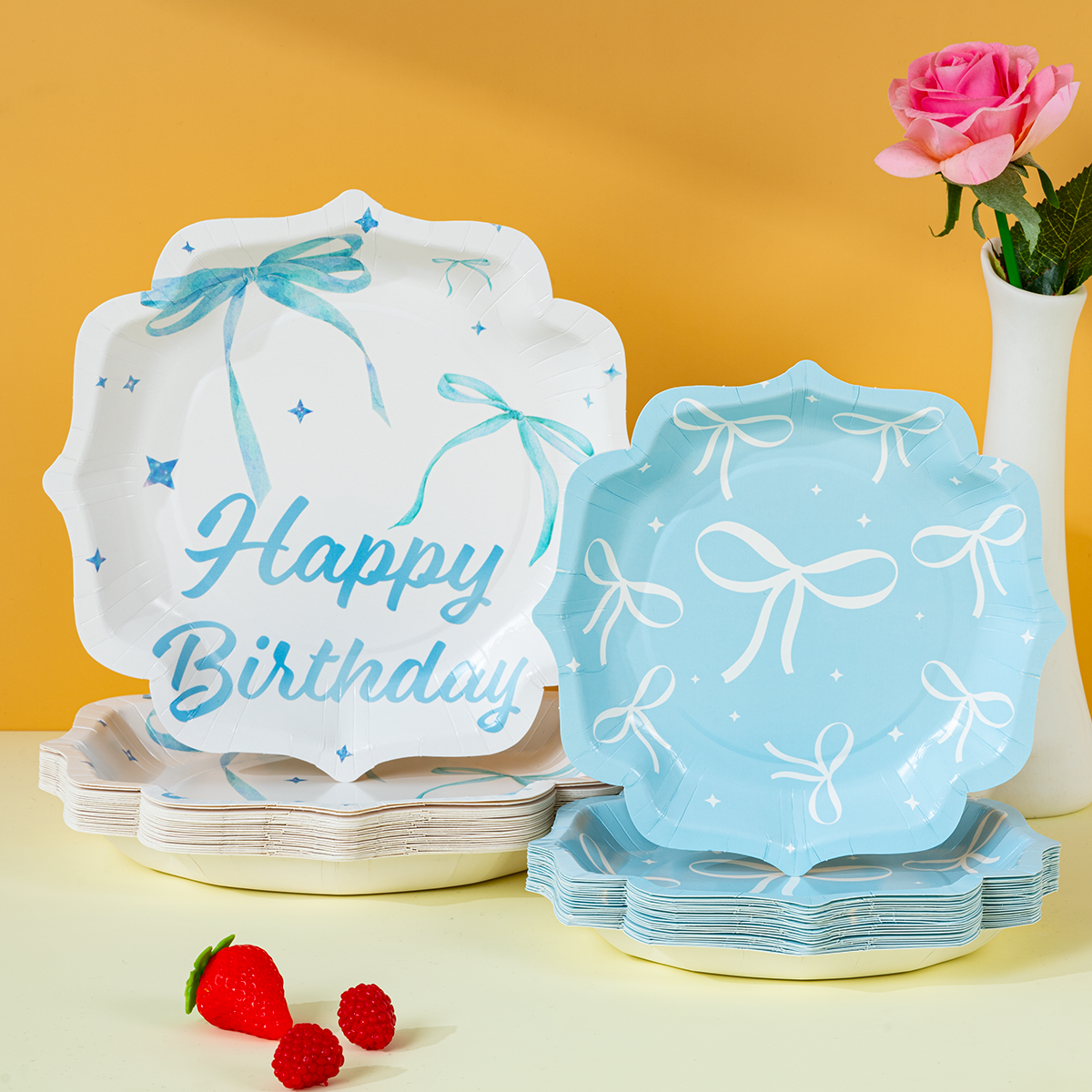 Bow Birthday Theme Party Dispo - Wedding Supply Decor บทวิจารณ์และราคา