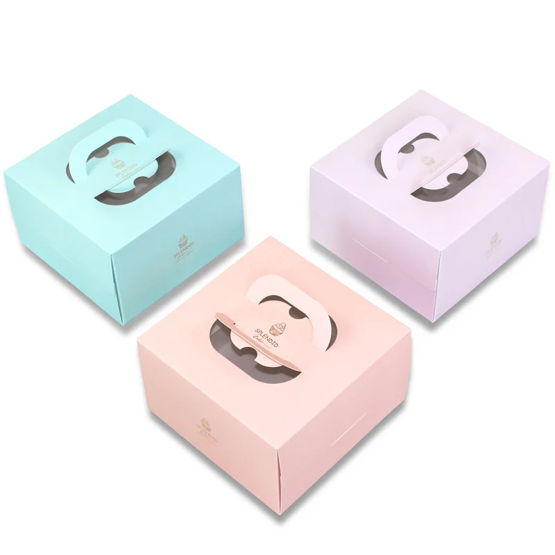 5pcs 8inch cake box with windo - Supplier Wedding บทวิจารณ์และราคา