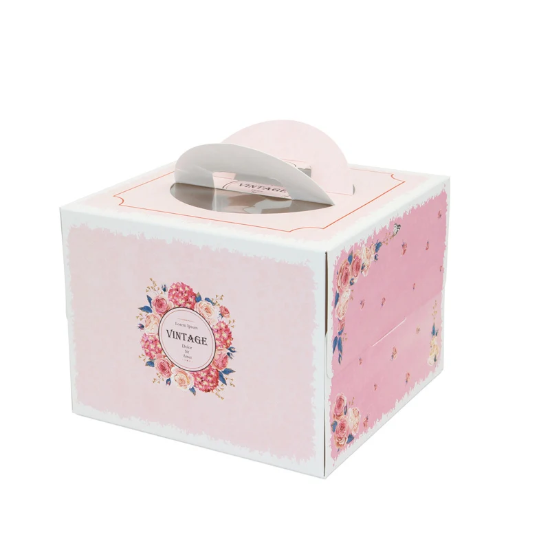 5pcs 8inch cake box with windo - Supplier Wedding บทวิจารณ์และราคา
