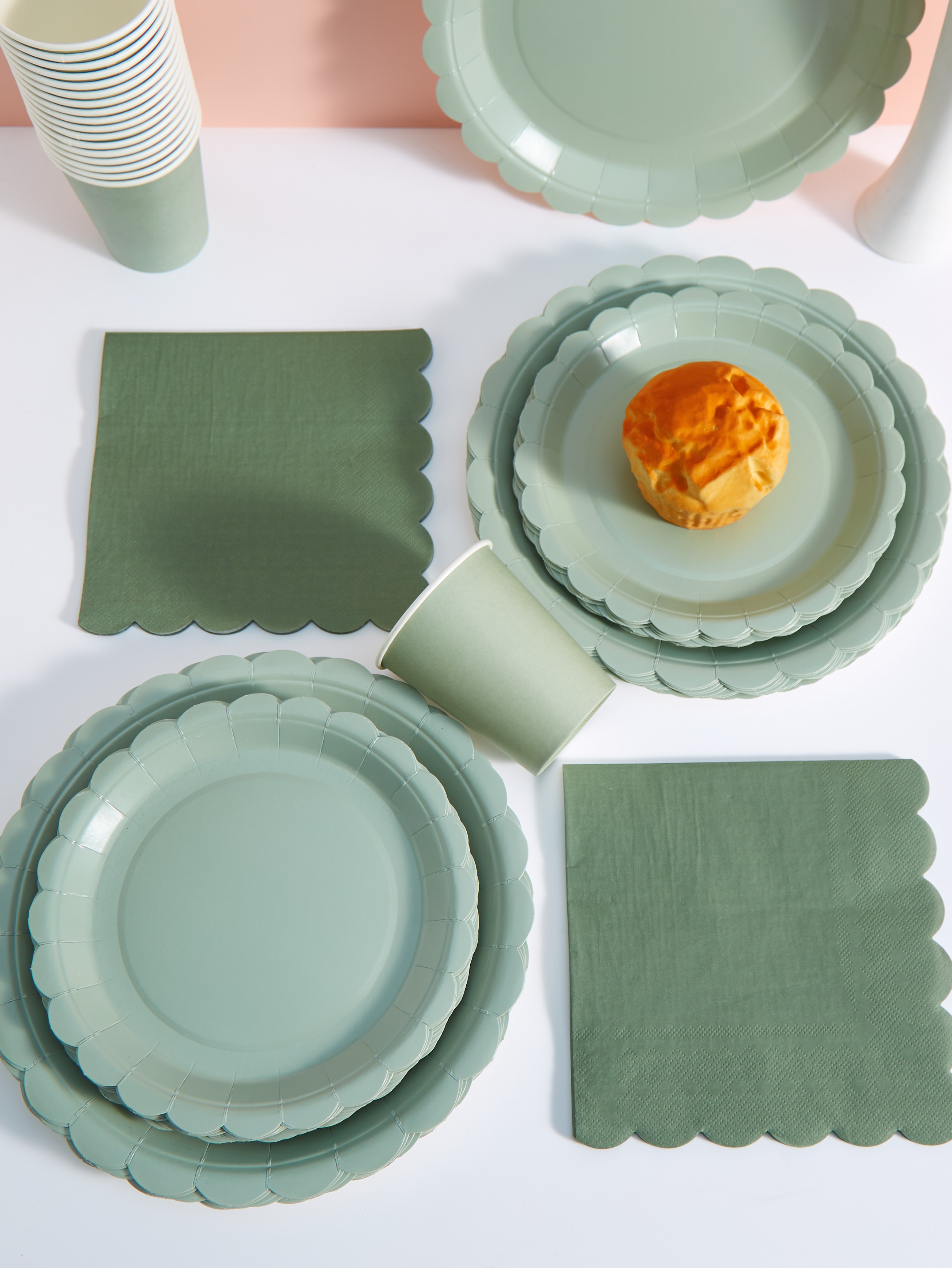 97pcs/set Disposable Tableware - Wedding Supply Decor บทวิจารณ์และราคา