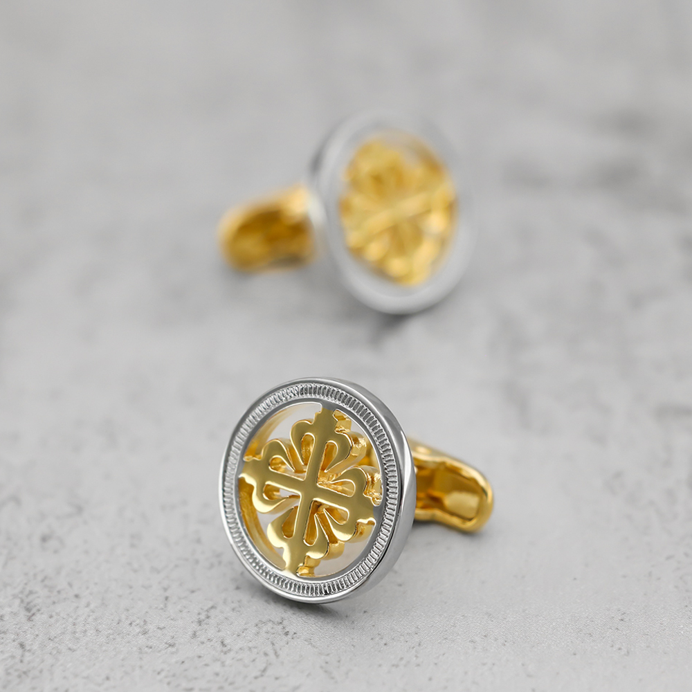 Luxury Iris Flower Cufflinks H - Wedding Supply Factory บทวิจารณ์และราคา