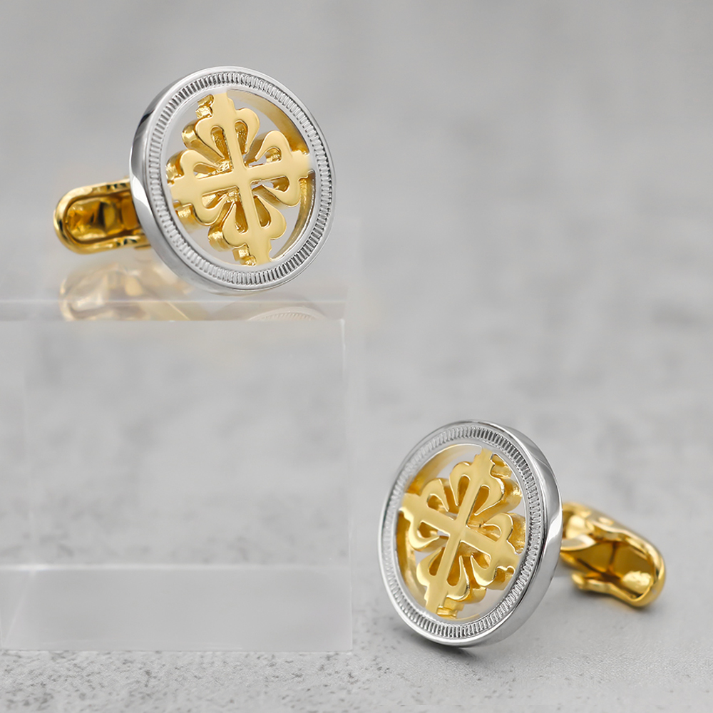 Luxury Iris Flower Cufflinks H - Wedding Supply Factory บทวิจารณ์และราคา