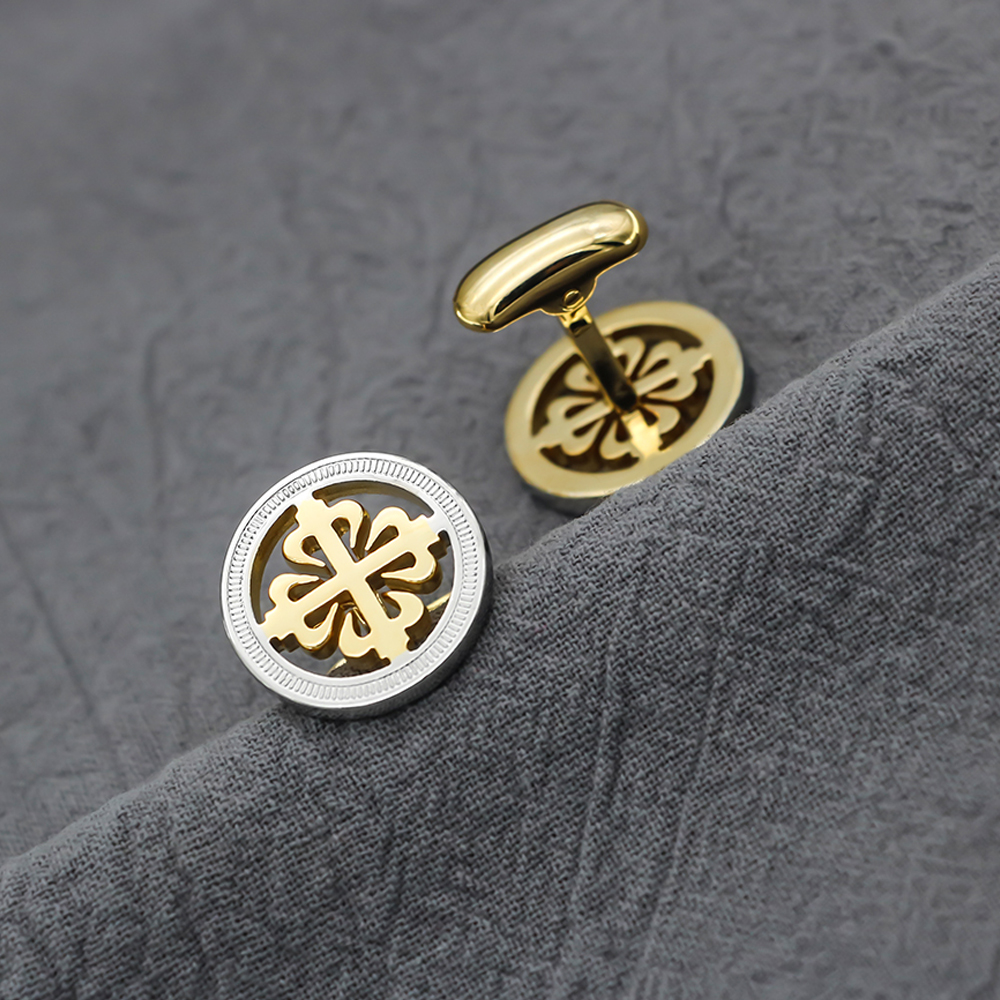 Luxury Iris Flower Cufflinks H - Wedding Supply Factory บทวิจารณ์และราคา