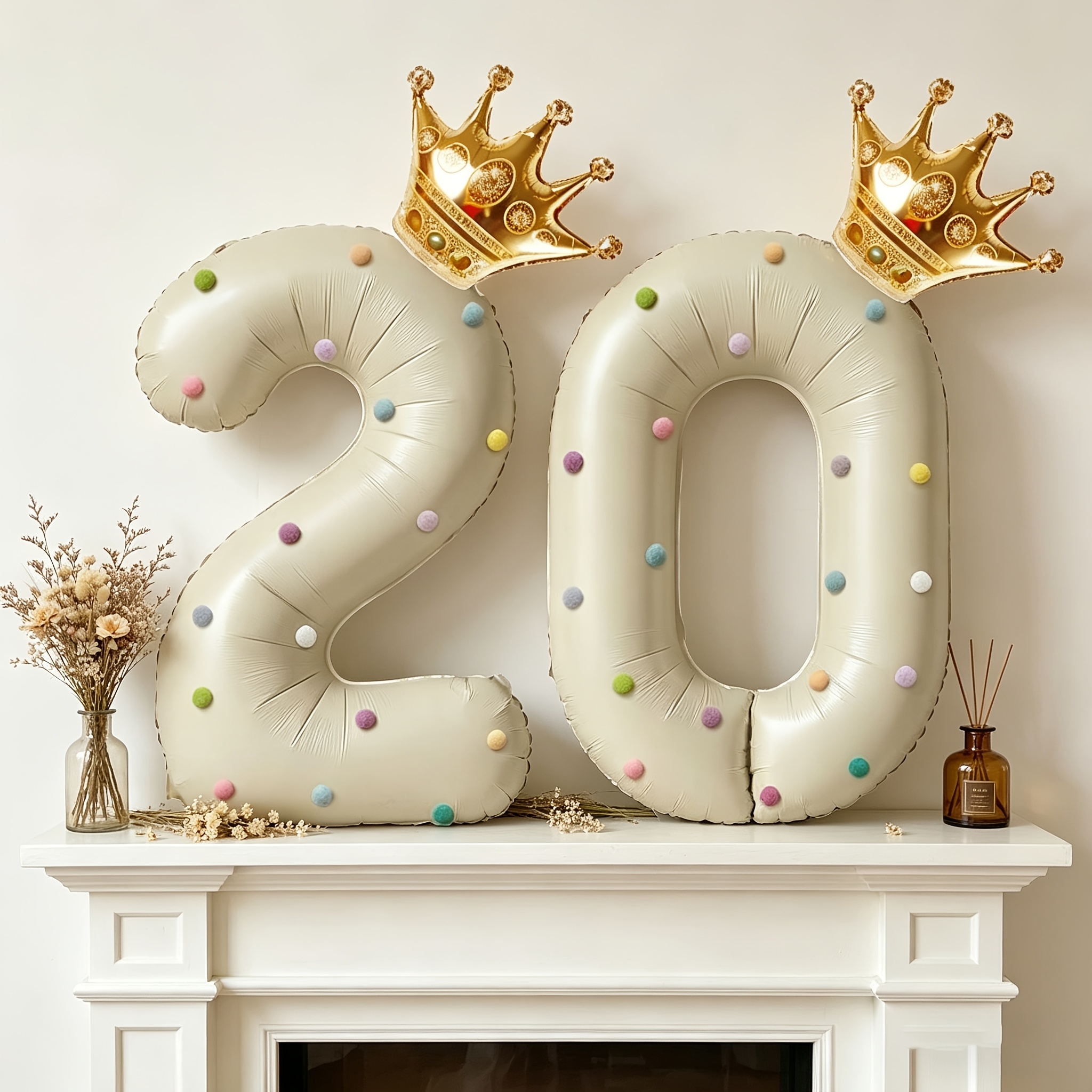 Large 40inch Cream-Colored Num - Supply Wedding Venue บทวิจารณ์และราคา