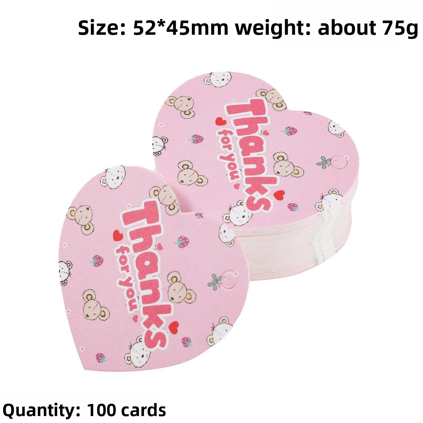 100pcs Thank You Gift Tags Car - Wedding Supply Decor บทวิจารณ์และราคา