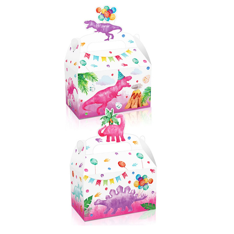 4/24Pcs Pink Dinosaur Candy Bo - Wedding Cake Supply บทวิจารณ์และราคา