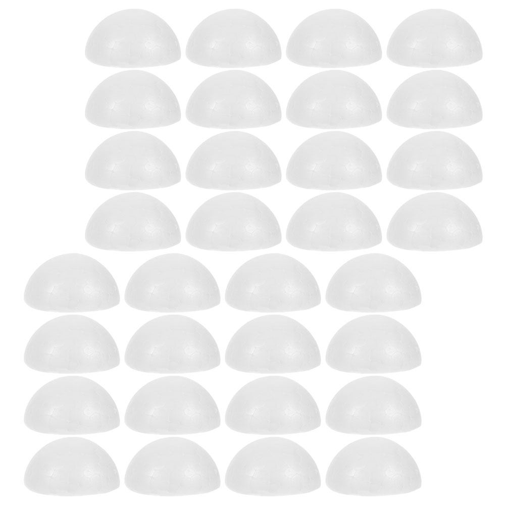 50Pcs White Half Ball Foam Flo - Wedding Supply Decor บทวิจารณ์และราคา