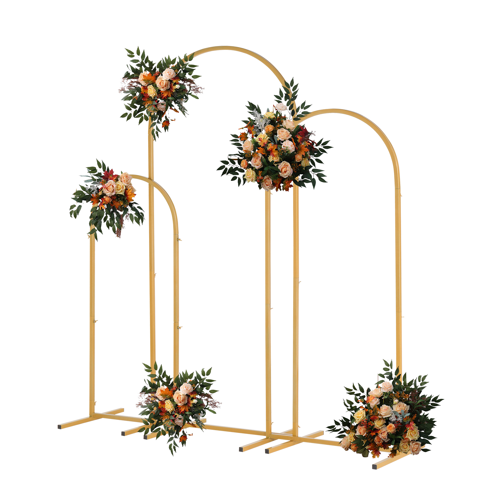 Golden metal balloon arch brac - Wedding Balloon Arch บทวิจารณ์และราคา