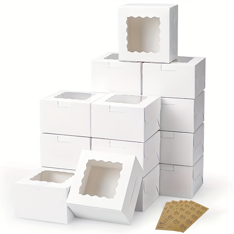 10Pcs Kraft Paper Cake Candy B - Wedding Cake Supply บทวิจารณ์และราคา