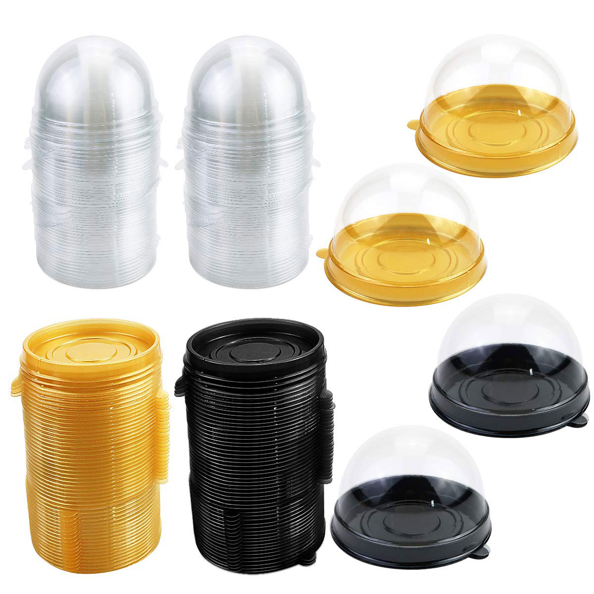 Transparent Cake Dessert Box C - Wedding Cake Supply บทวิจารณ์และราคา