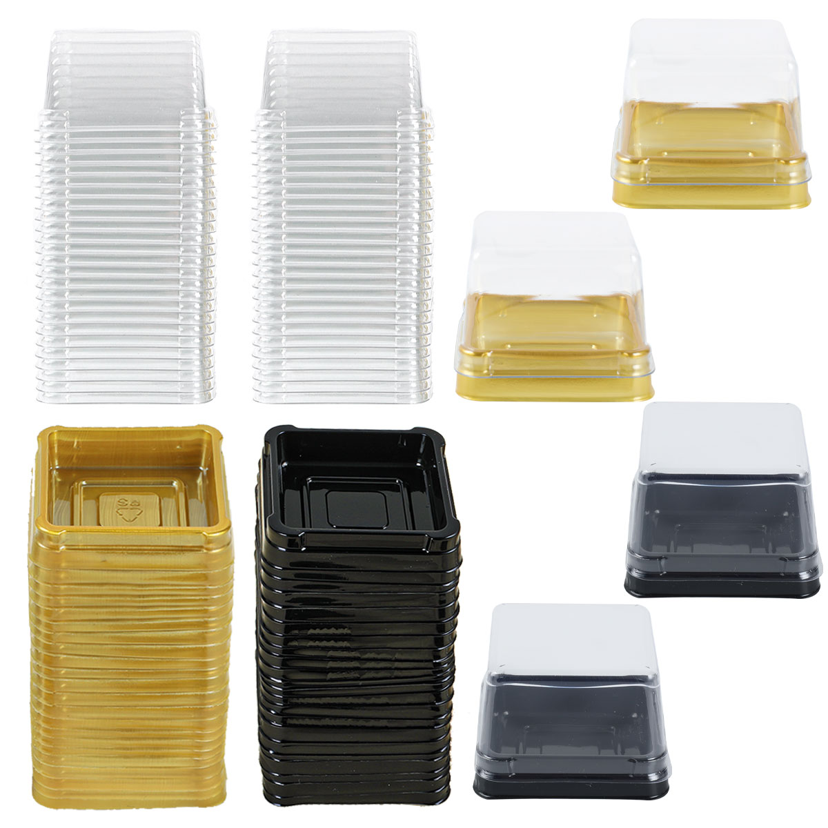 Transparent Cake Dessert Box C - Wedding Cake Supply บทวิจารณ์และราคา
