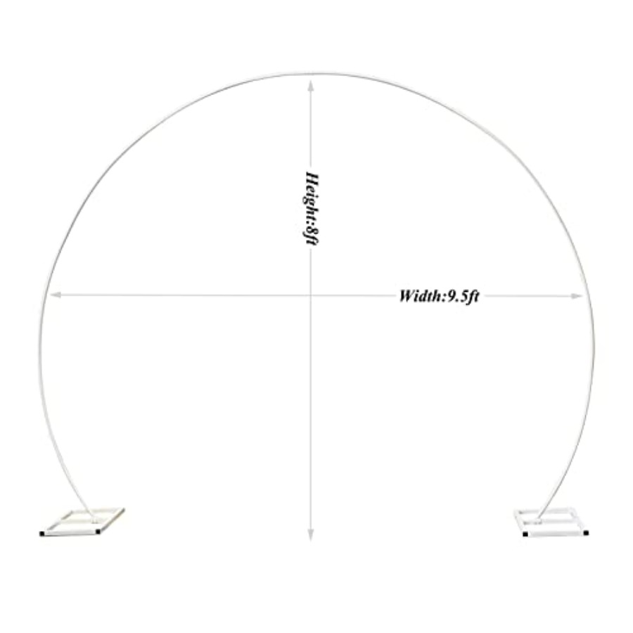 Large Size Metal Circle Balloo - Wedding Balloon Arch บทวิจารณ์และราคา