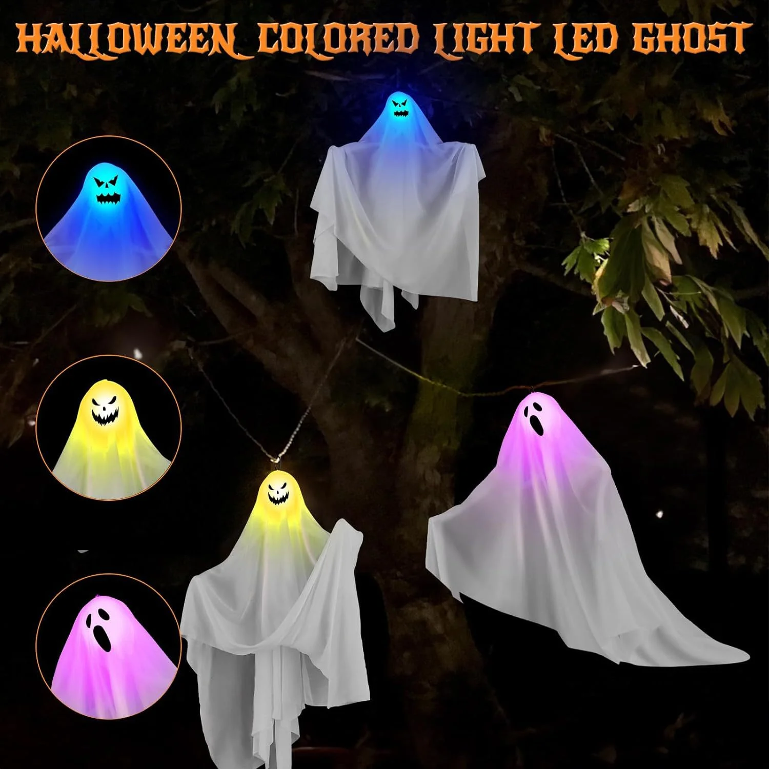 Glowing Halloween LED Lights S - Supply Wedding Venue บทวิจารณ์และราคา