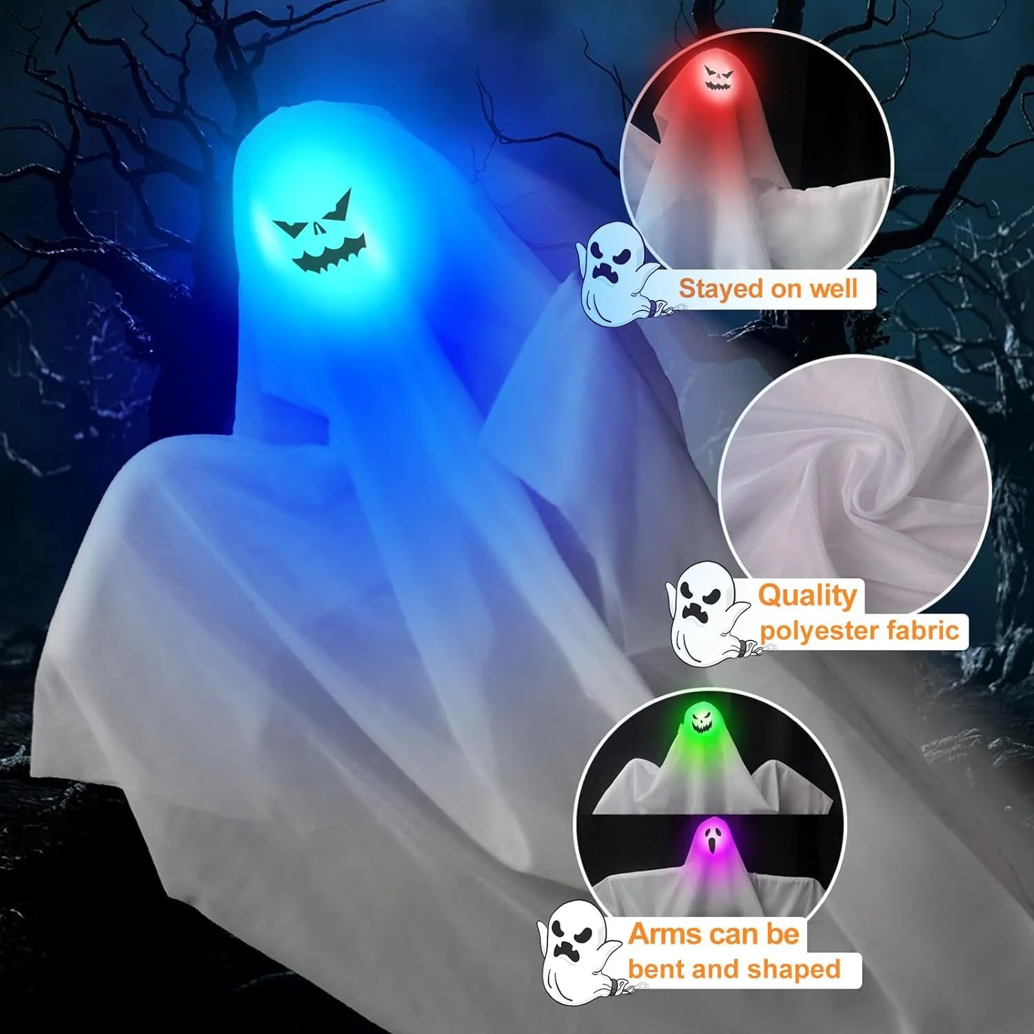 Glowing Halloween LED Lights S - Supply Wedding Venue บทวิจารณ์และราคา
