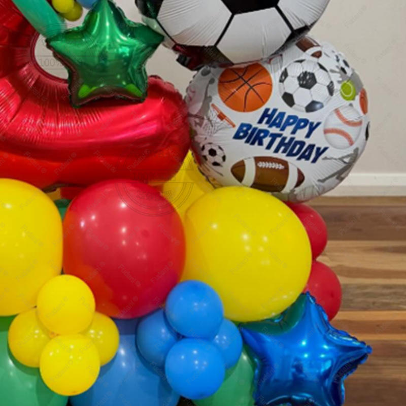 53Pcs Sports Theme 1-9th Birth - Supply Wedding Venue บทวิจารณ์และราคา