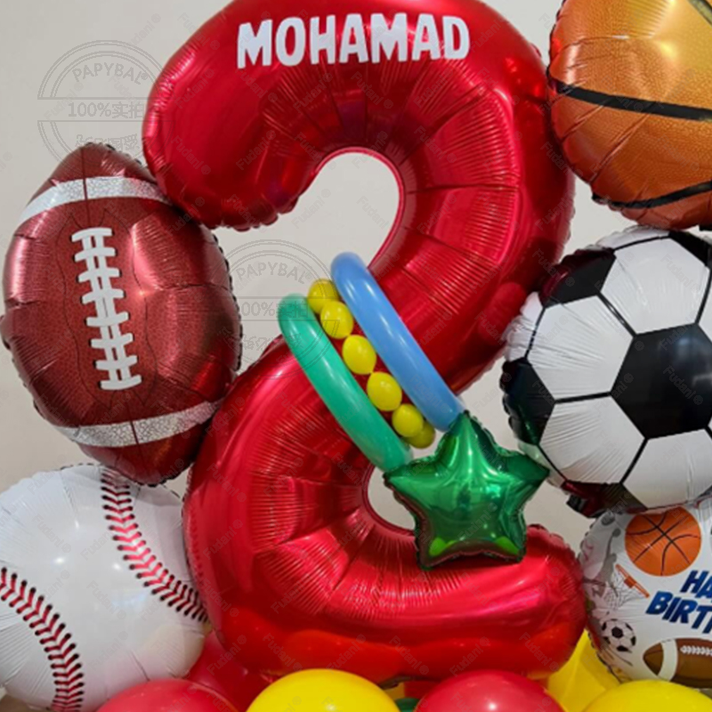 53Pcs Sports Theme 1-9th Birth - Supply Wedding Venue บทวิจารณ์และราคา