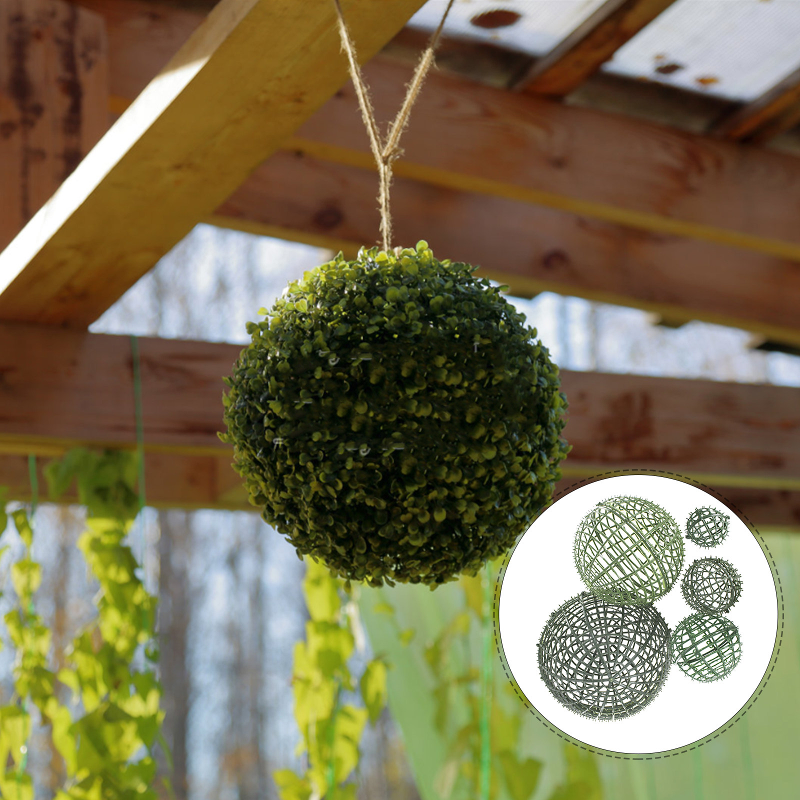 5Pcs Decorative Flower Ball Fr - Wedding Supply Decor บทวิจารณ์และราคา