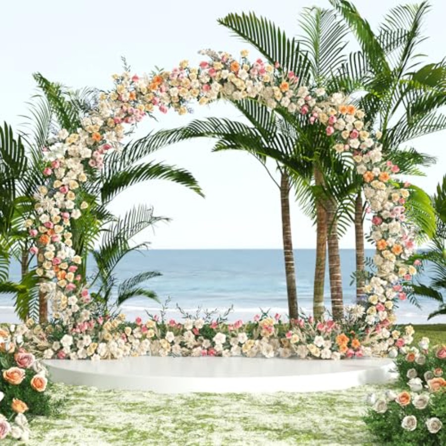 Metal Arch Backdrop Stand Ball - Wedding Balloon Arch บทวิจารณ์และราคา