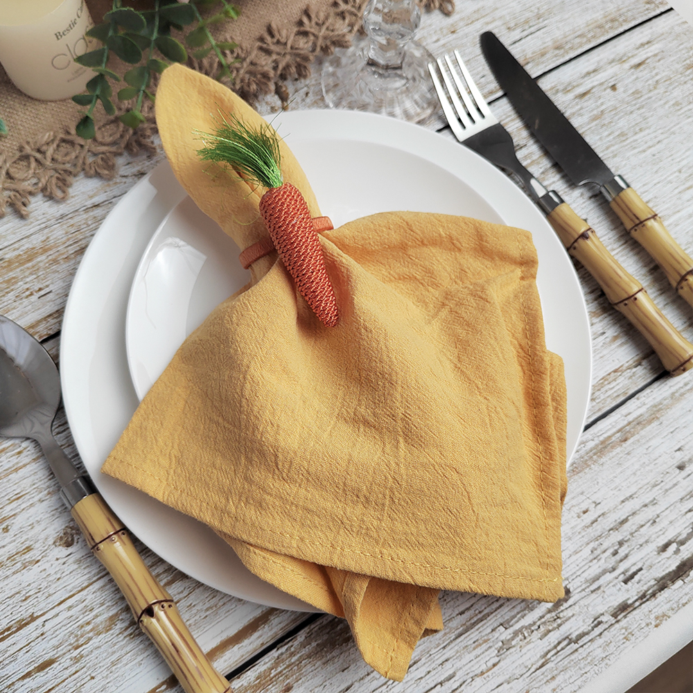10 PCS Cloth Napkins 40x40cm C - Wedding Supply Factory บทวิจารณ์และราคา