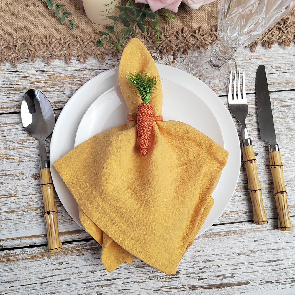 10 PCS Cloth Napkins 40x40cm C - Wedding Supply Factory บทวิจารณ์และราคา