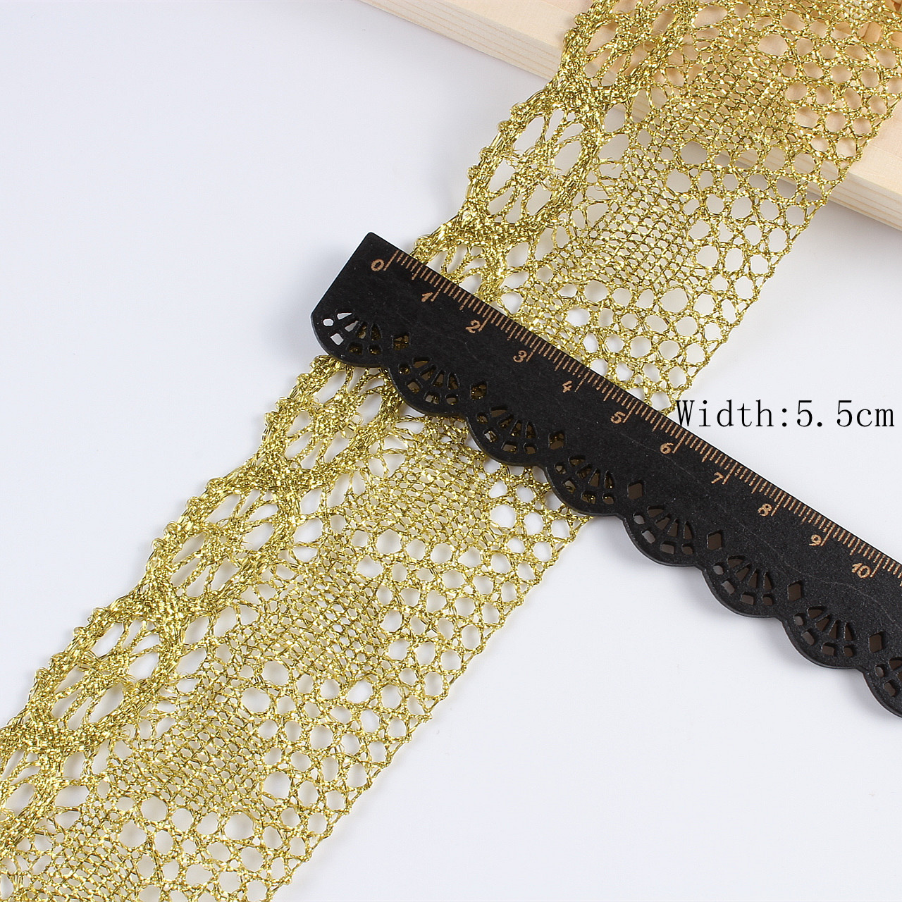 5cm wide, 10yards Gold Thread  - Supplier Wedding บทวิจารณ์และราคา