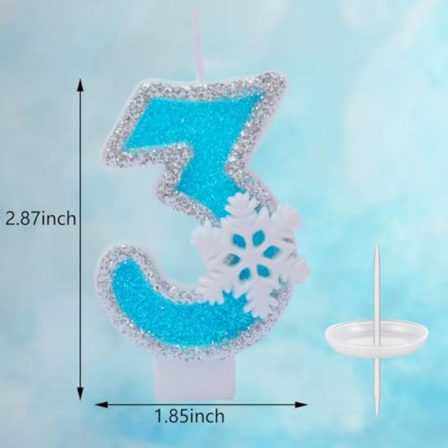Blue Frozen Birthday Party Dec - Wedding Supply Decor บทวิจารณ์และราคา