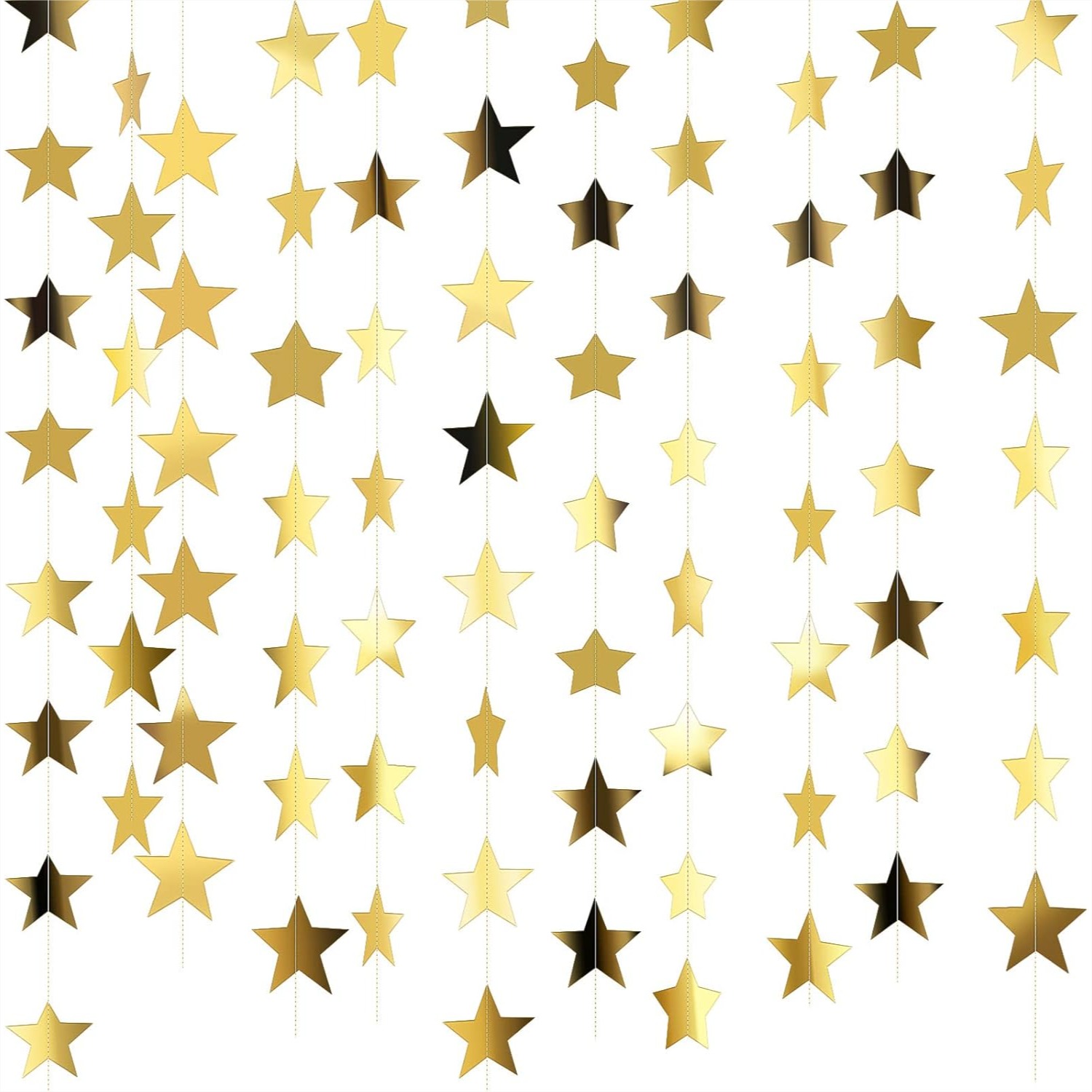130ft Star Garland Banner for  - Wedding Supply Decor บทวิจารณ์และราคา